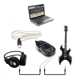 electric guitar converter for computer usb mac